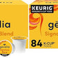 Gevalia Signature Blend Mild Light Roast K-Cup Coffee Pods (84 ct Box) (Pack of 2)
