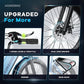 1500W Motor Peak Electric Bike for Adults and Teenagers, 48V 20AH Removable Battery Step Thru EBike, 30+MPH, 80 Miles Max Range, 24" Fat Tire Adult Electric Bicycles for 7 Speed
