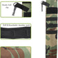 KRATARC Archery Lightweight Back Arrow Quiver Dual Use Foldable Compact Hip Arrows Bag with Molle System Hanged for Target Shooting