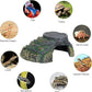 Gecko Tank Accessories, Tortoise Habitat Accessories, Ball Python Tank Accessories, Large Snake Hides, Perfect Terrarium Decor for Reptile Gecko Basking Humid Hiding (Large)