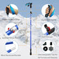 Trekking Poles Lightweight Collapsible Hiking Poles Folding Aluminum Walking Sticks 2 Pack Walking Sticks for Hiking