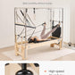 VEVOR Pilates Reformer Machine, Pilates Workout Equipment for Home Gym Studio Use, Pilates Bed with Dual Resistance- Spring & Cord, Reformer Set, Up to 400 LBS