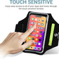 Fittest Pro Running Armband with AirPods Pocket – Water Resistant Phone Holder for iPhone 16 15 14 13 Pro Max, Galaxy S25 S24 S23, Fits Phones Up to 6.9", with Zipper Key/Card Slot