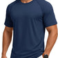MAGCOMSEN Men's Short Sleeve UPF 50+ Sun Protection Shirts Quick Dry Athletic T-Shirt Hiking Running Swimming Rash Guard