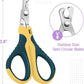 Mr. Pen Cat Nail Trimmer - Yellow & Gray Cat Claw Clippers for Pets & Kittens