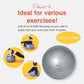 Exercise Ball for Balance Stability Fitness Workout Yoga Pilates at Home Office & Gym Birthing Ball for Pregnancy, Office Ball Chair