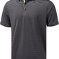 Golf Shirts for Men - Moisture Wicking Short Sleeve Performance Sport Casual Striped Collared Mens Polo Shirt
