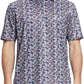 Men's Golf Polo Shirts Short Sleeve Striped Performance Moisture Wicking Dry Fit Golf Shirts for Men