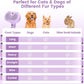 3 in 1 Cat Steam Brush, Pet Spray Hair Removal Comb for Shedding & Grooming, Water Brush for Cats Dogs Small Animals Long Short Haired with One-Click Release Button(Purple)