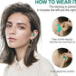 Swimming Ear Plugs for Adults,3 Pairs Waterproof Reusable Silicone Swim Earplugs for Swimming Surfing Snorkeling Showering and Water Pool,Beach,Ocean (Adults & Teens 14+)