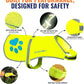 Dog Reflective Vest – Hi-Vis Fluorescent Visibility That Helps to Safeguard Your Pet On/Off Leash in Urban & Rural Areas (Yellow, X-Large)
