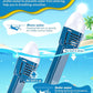 QingSong Kids Snorkel Mask Full Face, Snorkeling Set with Camera Mount, Foldable 180 Degree Panoramic View Snorkeling Gear Anti-Fog Anti-Leak