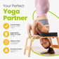 Yoga Headstand Bench, Stand Yoga Chair for Balance Training, Core Strength Building, Upside Down Chair for Relaxation, Handstand Trainer Inversion Chair for Home Gym (Wood Black)