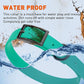 Dogline Biothane Waterproof Dog Collar Strong Coated Nylon Webbing with Black Hardware Odor- Proof for Easy Care Easy to Clean High Performance Fits Small Medium or Large Dogs, Teal