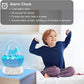 Dinosaur Alarm Clock with Wake Up Light, Digital Clock on Desk + 8 Colors Night Light + 20 Sleep Training Sound + Bluetooth Speaker All in 1 for Kids/Boys/Girls/Adult (Dinosaur)