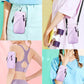 Cell Phone Holder for Walking, Running, Arm Band for Phone, Cell Phone Purse, Cross Body Phone Bag, Phone Holster, Cell Phone Carrier for Men Women, Phone Pouch (Purple)