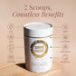 Premium Marine Collagen Powder with Type I II III and IV Hydrolyzed Peptides for Women Men Sustainably Sourced Wild Fish Unflavored Certified Halal Kosher - 4 Month Supply (Price 3 Months)