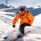 TBMPOY Men's Snow Ski Hiking Pants Waterproof Winter Fleece Lined Pants Camping Skiing Ice Fishing Pants with Belt