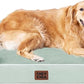EHEYCIGA Orthopedic Dog Beds for Extra Large Dogs, Waterproof Memory Foam XL Dog Bed with Sides, Non-Slip Bottom and Egg-Crate Foam Big Pet Couch Bed with Washable Removable Cover, Sage Green