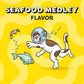 Temptations Classic Crunchy and Soft Cat Treats, Seafood Medley Flavor, 3 oz. Pouch (Pack of 12)