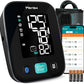 Blood Pressure Monitors for Home Use with APP Health Tracking, Blood Pressure Cuff Arm 8.6-16.5' with Automatic Pressurization, Irregular Heartbeat Monitoring, 8 AAA Batteries (Black)