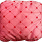 WowowMeow Small Animals Warm Hanging Cage Cave Bed for Hamsters, Guinea-Pigs, Rats, Rabbit and Chinchillas (L, Poker-Pink)