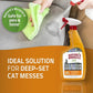 Nature's Miracle Set-In Stain Destroyer For Cat Messes, 24 Ounces, Oxy Formula With Orange Scent (Pack of 2)