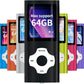 MYMAHDI Support TF Cards Slim 1.8" LCD Mp3 Mp4 Player Media/Music/Audio Player with Accessories Black