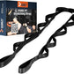 Pure PT Stretching Strap – Physical Therapist-Approved yoga straps for stretching | Premium Stretch Strap with 10 Loops for Yoga, Rehab, Injury Recovery & Flexibility, Expert Workouts Included