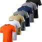 Boyzn 1, 3, 5 or 7 Pack Men's Workout Running Shirts, Dry Fit Moisture Wicking T-Shirt, Gym Athletic Short Sleeve Tee Shirts