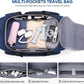 Gym Bag for Men and Women with Shoe & Laptop Compartment, 3-in-1 Sports Travel Duffel Bag Anti-Theft Weekender Carry-On Backpack for Airplane & Workout, Overnight Travel Bag,35L (Blue, Medium)