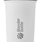 BlenderBottle Sport Twist Insulated Stainless Steel Shaker Bottle with Wire Whisk, 24-Ounce, White – Protein Shakes & Hydration for Athletes & Fitness Enthusiasts, Easy Mixing, Keeps Drinks Cold, Twist Cap
