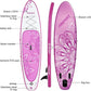 FBSPORT 11' Premium Stand Up Paddle Board, Yoga Board with Durable SUP Accessories & Carry Bag | Wide Stance, Surf Control, Non-Slip Deck, Leash, Paddle and Pump for Youth & Adult