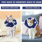 Cobee Soft Cat Cone Collar, Protective Cute Small Cat Recovery Collar Adjustable Fasteners Collars for Kittens Cats E-Collars After Surgery Wound Healing, Fit 6.3"-9" Neck Circumference(Constellation)