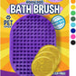 Bodhi Dog Shampoo Brush - Pet Grooming & Bath Supplies for Dogs and Cats - Bath Brush for Long & Short Hair - Premium Scrubber for Shower, Bathing & Massage (One Pack, Purple)