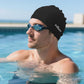 Firesara Fabric Swim Cap, High Elasticity Swimming Cap Keeps Hair Clean Breathable Fit Both Long Hair Short Hair, Swim Caps Woman Girls Men Kids One Size Hat