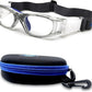BLUE CUT Safety Basketball Goggles For Kids for Outdoor Sports Activities Anti Fog Replaceable to Prescription Lenses