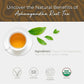 Starwest Botanicals Organic Ashwagandha Tea - Caffeine Free Herbal Tea, String Free Sachets, USDA Organic Ashwagandha Root, Non GMO - 20 Tea Bags