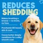 TropiClean Deshedding Dog Conditioner, Reduces Shedding & Softens Coat, Puppy Safe, Made in the USA, Lime & Cocoa Butter Scent, 20oz.
