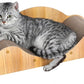 Cat Scratcher Cardboard, Scratching Pad House Bed Furniture Protector, Infinity Shape, Curved (Wood, Round Sofa)