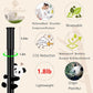 5ft Yoga Stick from Natural Bamboo with Non-Slip Handle-Stretching Stick for Mobility, Flexibility,Exercise,Workout, Physical Therapy,Pilates,Balance Fitness-Access Online Video Guide Without Any Info