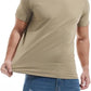 VEIISAR Premium V Neck T Shirts for Men - Modern Fitted Tees Vneck Undershirts