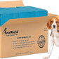 PETSWORLD Puppy Pads, 23x36 Inch, 100 Count - Puppy Pee Pads for Dogs, Tear Resistant, Economy Value, Super-Absorbent Polymer Gel Core, Perfect for Puppies, Smaller Dogs
