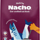 Made by Nacho Dry Cat Kibble 4lb Bag, High Protein and Grain-Friendly Premium Cat Food, Sustainably Caught Salmon and Pumpkin, Infused with Bone Broth for Hydration, Limited Ingredients, Single Bag