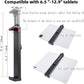 Aluminium Tablet Holder Mount for Spin Bike, iPad Mount Handlebar Clamp for Stroller, Golf Cart, Wheelchair, Scooter, Spin Bike, Music Mic Stand, Compatible with 6.5-12.9" Tablets