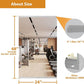 ROOMTEC Workout Mirrors for Home Gym 48"x24", Large Wall Mirror Full Length for Fitness, Yoga, Big Wall Mounted Frameless Glass Mirror for Garage, Dance Studio, Bedroom