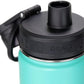 DRINCO Stainless Steel Water Bottle Spout Lid Vacuum Insulated Double Wall Water Bottle Wide Mouth (40oz 32oz 22oz 18oz 14oz) Leak Proof Keeps Cold or Hot (22 oz, 22oz Ombre Fuschia Teal)