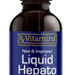 Rx Vitamins Liquid Hepato Support for Dogs & Cats - Liver Support Supplement with Milk Thistle for Dogs (Silymarin & Silybinin) and Vitamin B - Bacon Flavor (4oz)