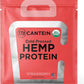 Organic Hemp Protein, Vegan Protein Powder, Clean Plant Based Protein Powder, Non Dairy Protein, Lactose Free Natural Protein, Gluten Free- 1 Servings, Strawberry