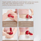 Lymphatic Drainage Massager & Anti Cellulite Massage Tool, Helps Reduce Stretch Marks & Cellulite, for Legs, Arms & Belly, Body Sculpting Machine with Microcurrent, Light, Heat & Vibration,Red